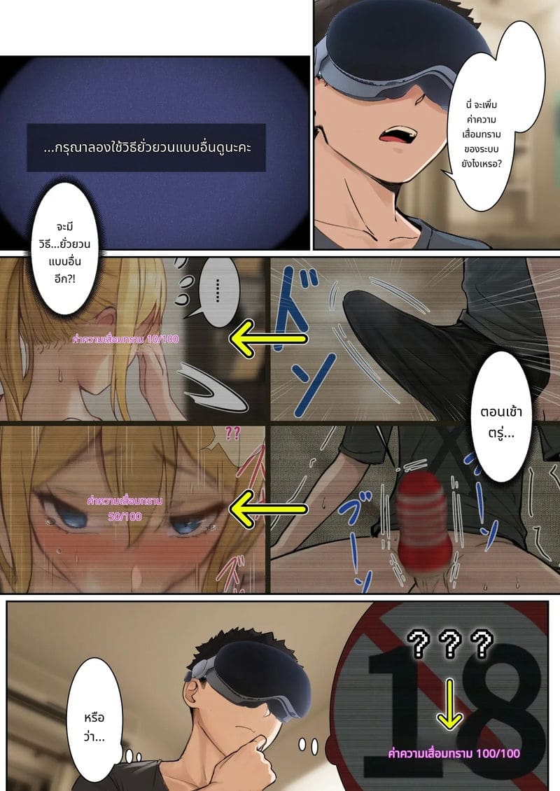 แว่นตาที่มองเห็นค่าความเงี่ยนของน้องสาว